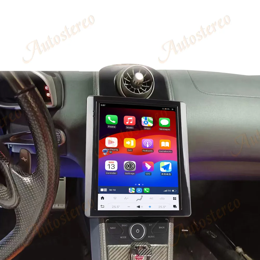 Carplay 9.7 Inch Auto Stereo Android 14 Car Radio for McLaren 12C/625S/650S/675S Car GPS Navigation Multimedia Player Car Radio