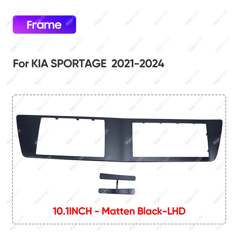 For KIA SPORTAGE 2021-2024 10 INCH Car Radio Android Stereo Audio Screen Multimedia Video Player Navigation Frame (LHD)