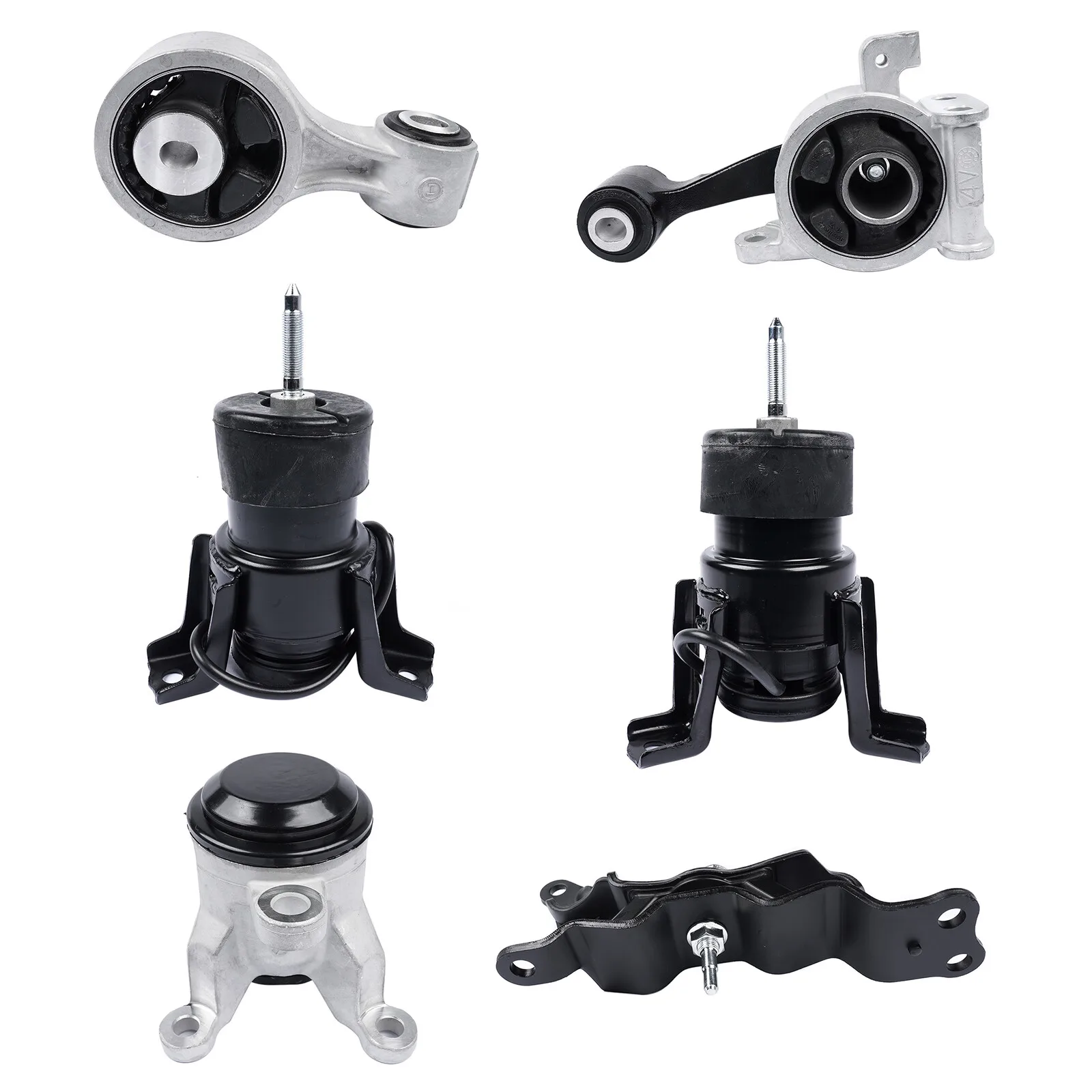 AP02 Motor & Transmission Mounts 6Pcs Set For Nissan Murano 2009-2014 Quest 2011-2014 V6 3.5L Auto Trans CVT
