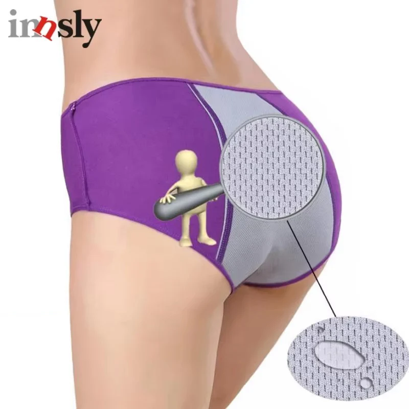 Menstrual Period Underwear Women Period Panties Modal Ladies Lengthen Physiological Leakproof Panties Female Briefs