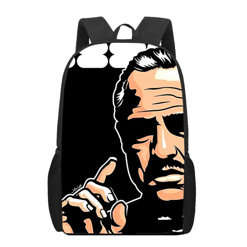 

The Godfather Don Corleone Women Men Backpacks Children Shoulder Bag School Bags Teenager Girls Boys Casual Travel Rucksack