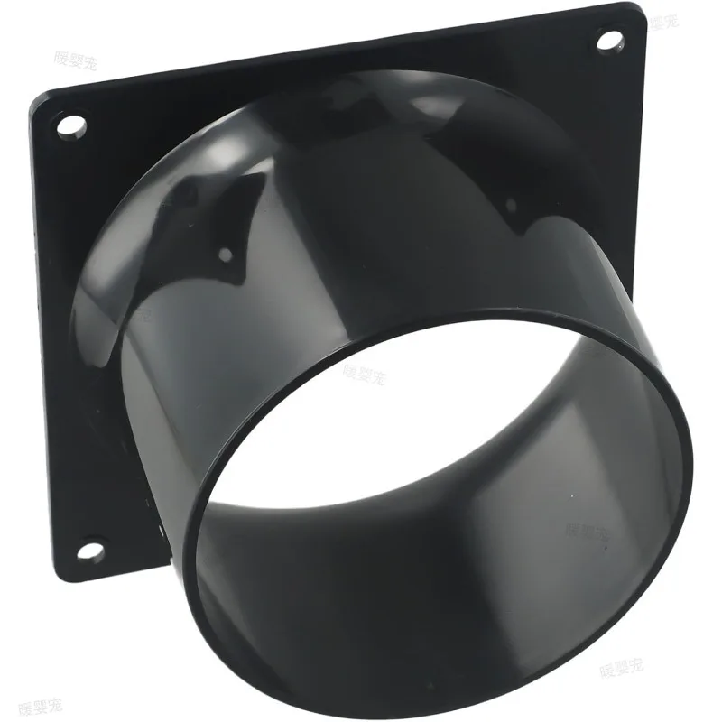 Air Ducting Connection 75/100/120MM ABS Wall Flange Connector for Ventilation Pipe for Smart Home Accessories Drop Ship
