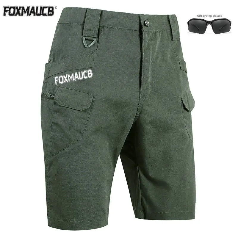 

FOXMAUCB Outdoor Cycling MTB Short Pants Men Motocross Shorts Road Bicycle Trouser Mountain Bike Clothing Triathlon Masculino