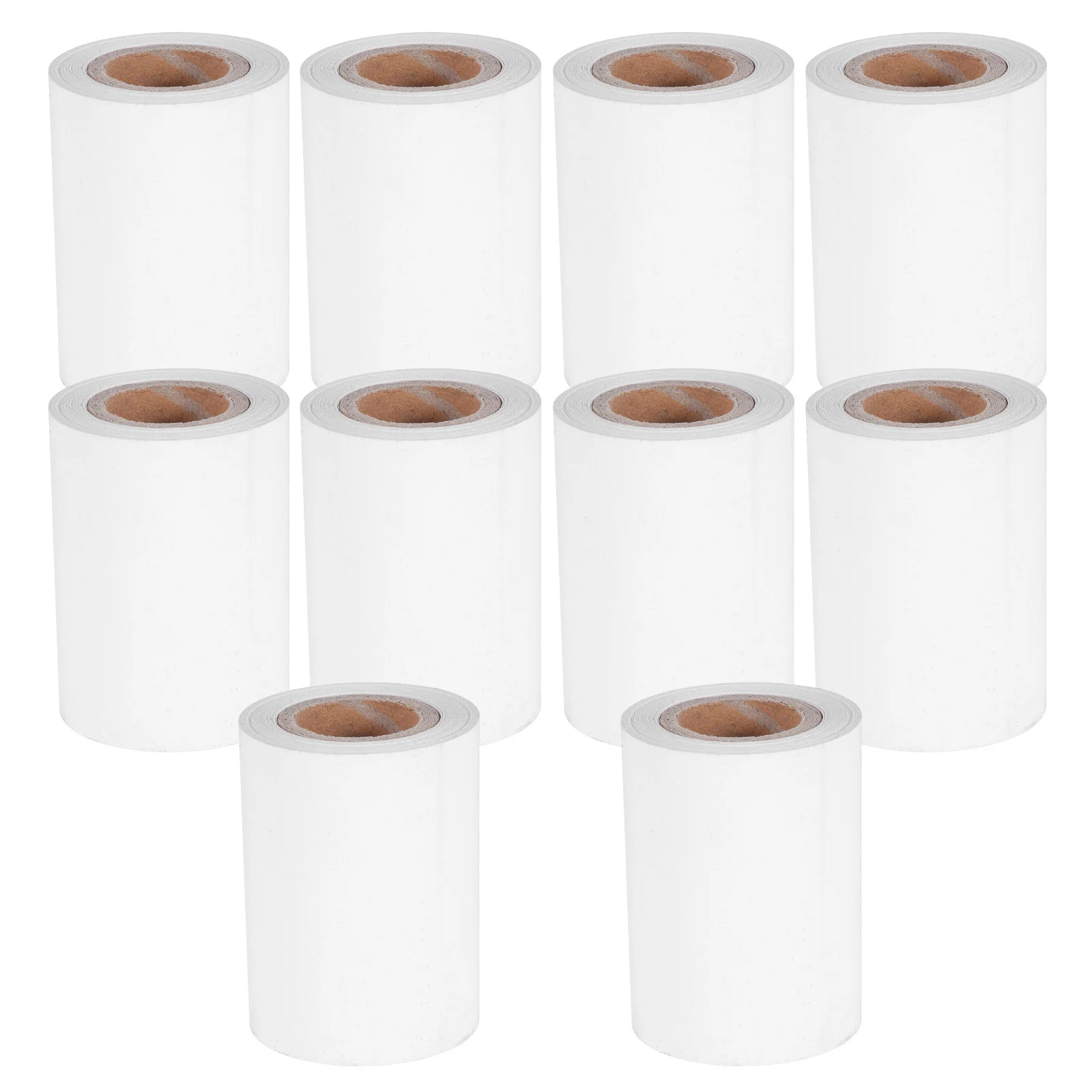 10 قطعة لفات ورق استلام الطابعة الحرارية ورق طباعة واضح موثوق به لمحلات السوبر ماركت متاجر الراحة الطابعة الحرارية