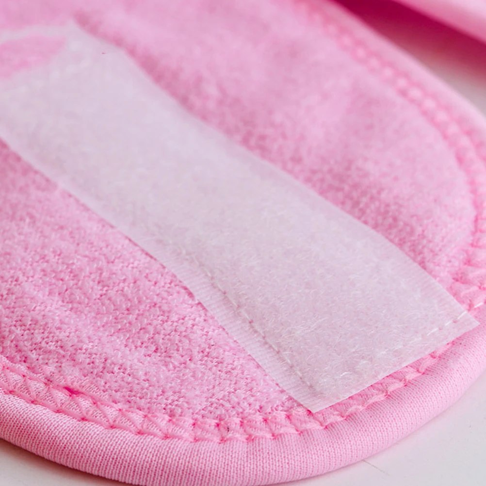 

2 Pcs Confinement Hat Turban Cap Washing Face Headwrap Headband Make up Pink Yoga