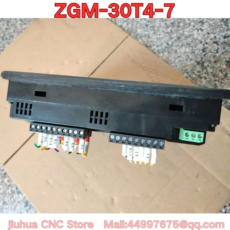 The function test of the second-hand ZGM-30T4-7 touch screen all-in-one machine is normal