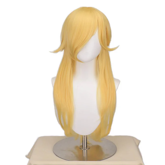 

High Quality Princess Rosetta Cosplay Wig Synthetic Long Straight Wig Anime Coser Heat Resistant Fiber Wig Halloween Party