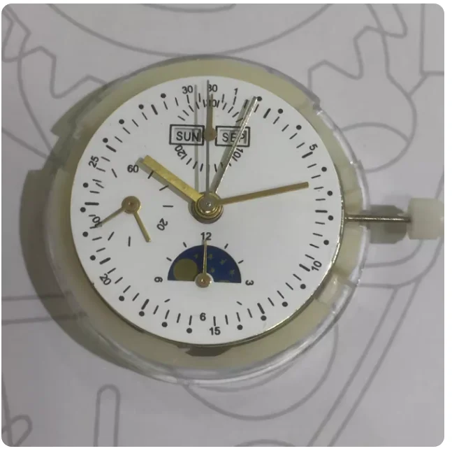 

Аксессуары для часов для бытовых механизмов 7750 7751. | Совместим с Longines 7751. Фаза Луны.