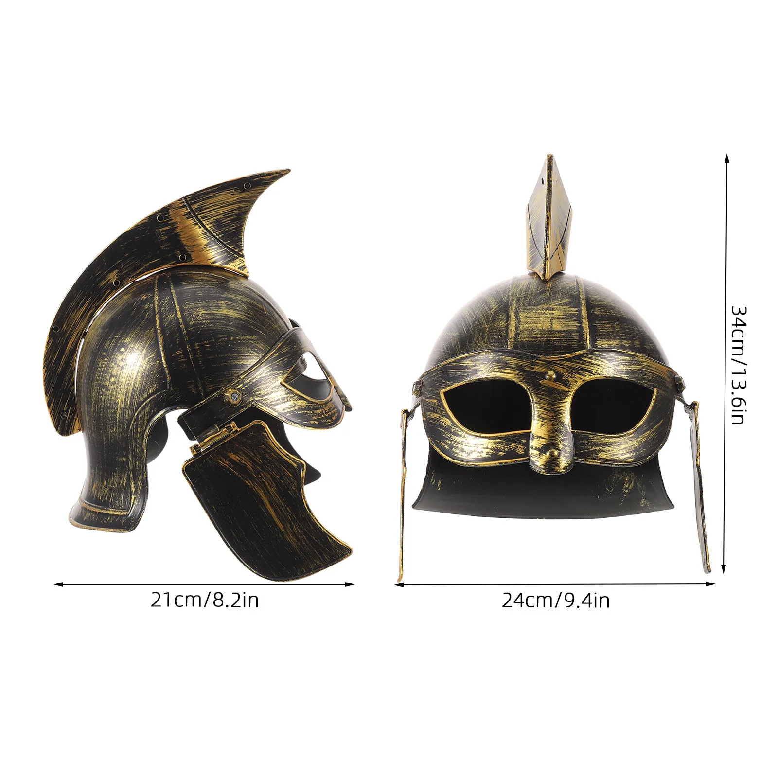 Historical Roman Styled Costume Headgear Breathable Interior Secure Fit Ideal for Themed Parties School Plays
