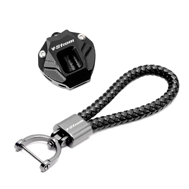 لسوزوكي الخامس ستروم 650 1000 1050 1050XT 800DE فستروم DL1050 DL650 800 DE دراجة نارية المفاتيح مفتاح حافظة شل غطاء سلسلة كيرينغ