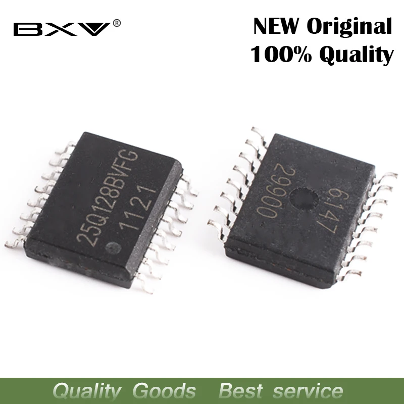 W25Q128BVFG 25q12bvfg 25Q128 ، أصلي جديد ، 5 من من