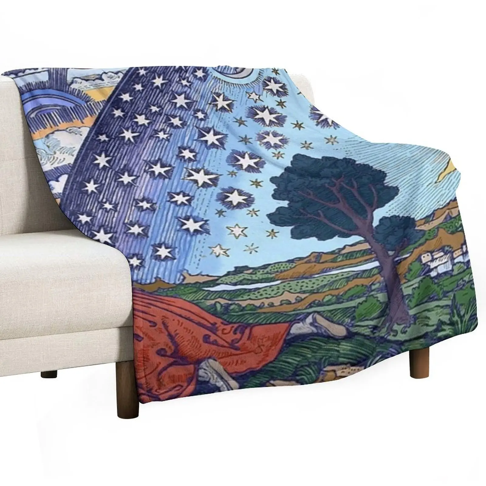 

Hermetic Gnostic - Tapestry, T Shirt, and Mask Throw Blanket Flannel Softest Winter beds Sofas Blankets