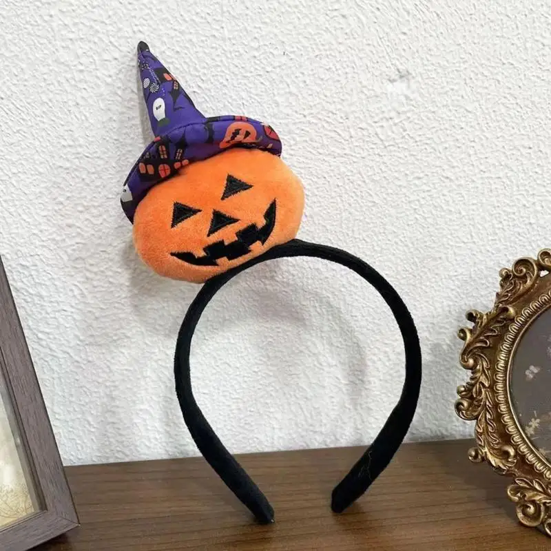 Diademas poliéster suave para Halloween para niños y adultos, accesorio ligero para fiestas disfraces, adorno para a