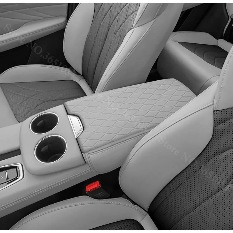 For Changan UNI-Z UNIZ Car Styling Armrest Box Cover Interior Center Console Armrest Height increasing Protective Pad Cushion