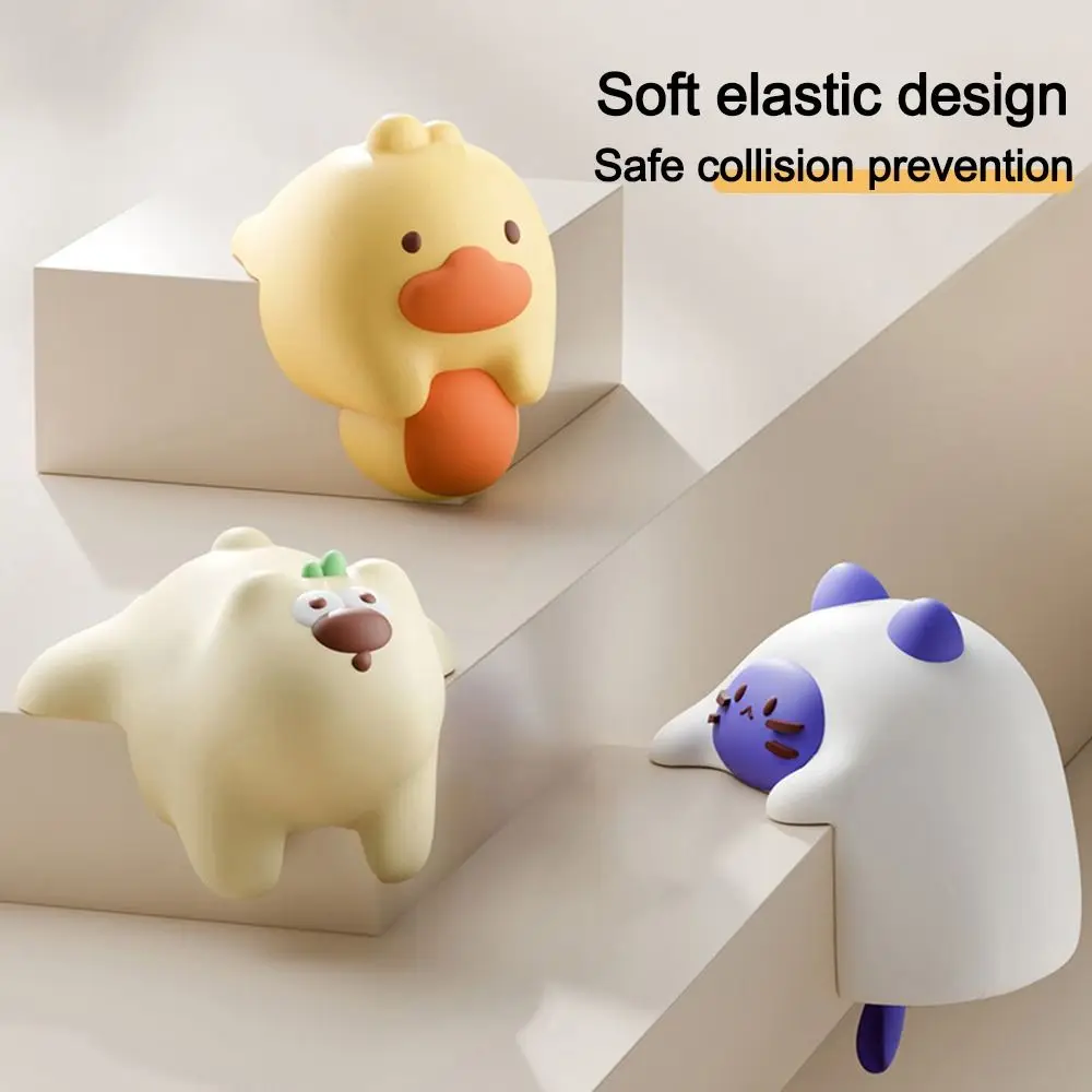 

4Pcs Cute PVC Table Corner Protective Cover Self-Adhesive Safety Table Corner Protector & Soft Corner Protector For Protection