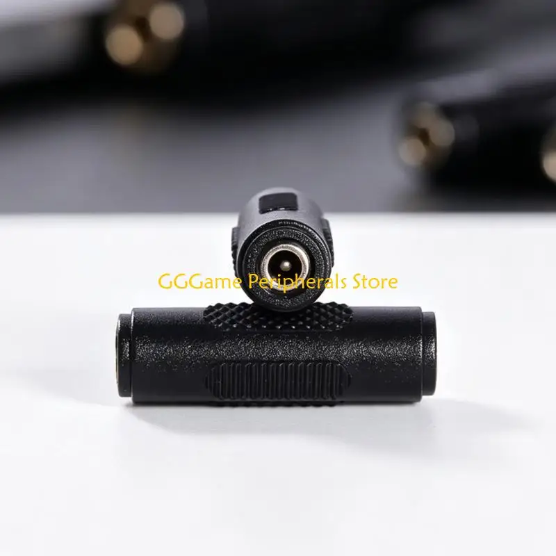 U55B Pack of 2 3.5X1.35Mm Female to Female Connector Small Coupler Suitable for Camera LED Light Routers Speaker Power