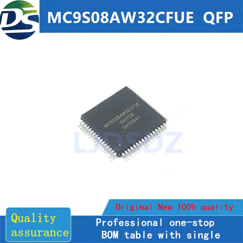 1 PÇS/LOTE  MC9S08AW32CFUE QFP    NEW  IN  STOCK