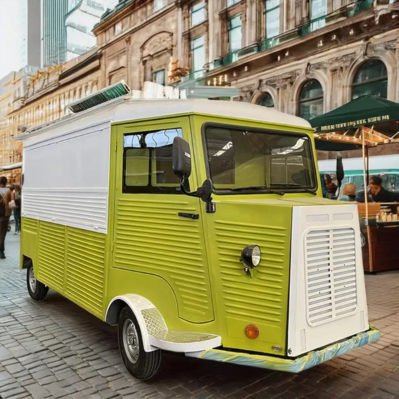 15ft هوت دوج شاحنة طعام الآيس كريم شاحنة مطعم متنقل للوجبات السريعة