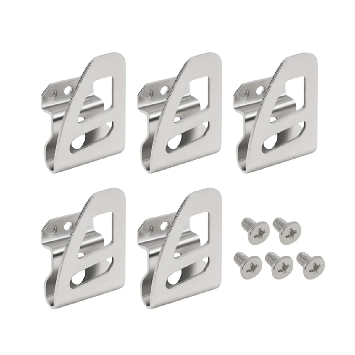 

HHTL 5pcs Resistance Electric Drill Belt Clip Replacement Hooks Tool Holder for Impact Drills Tool Belt Holder