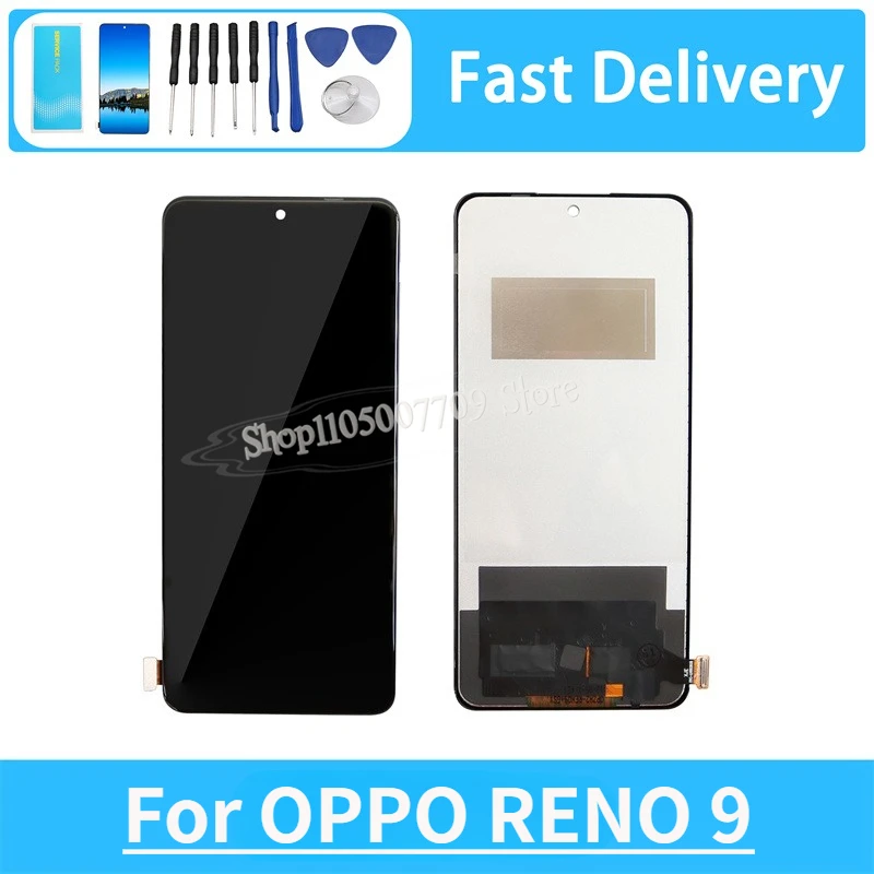 For OPPO RENO9 LCD Display Touch Screen Digitizer Assembly Replacement 6.6'' FOR Oppo Reno 9 5G / Realme 11 Pro+