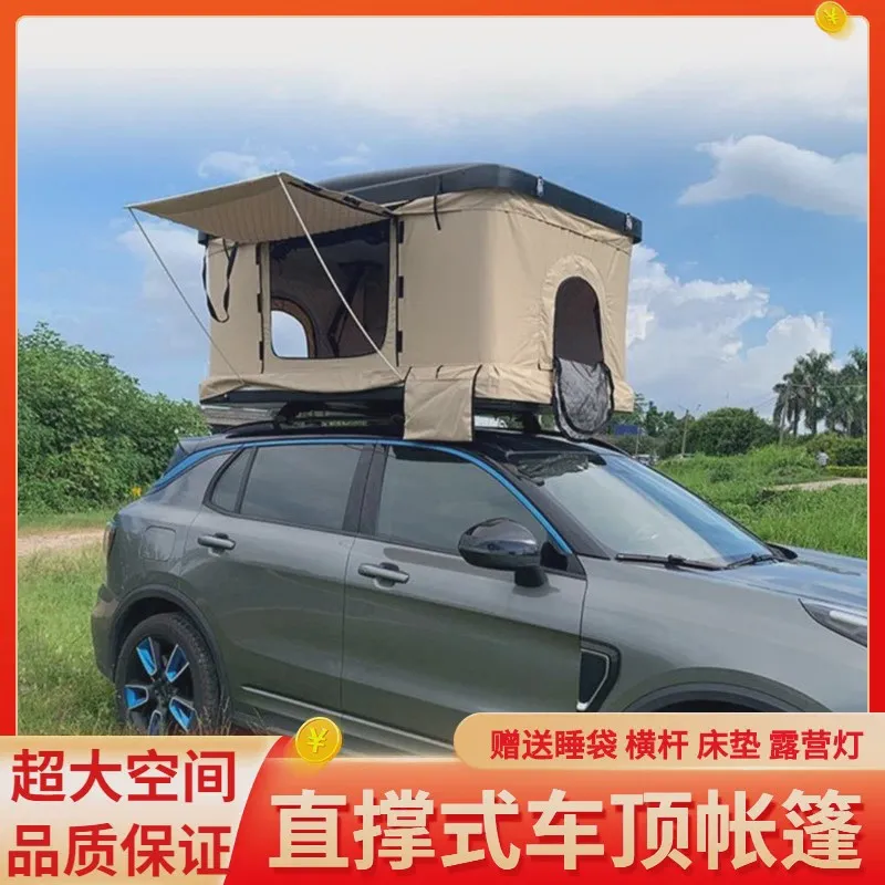 Roof tent with side tent Automatic outdoor self-driving tour SUV car pickup truck car camping