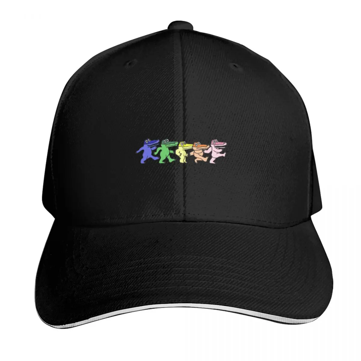 King Gizzard and the Lizard Wizard Dancing Gators Baseball Cap Men Women Casual Summer Sport Sun Cap