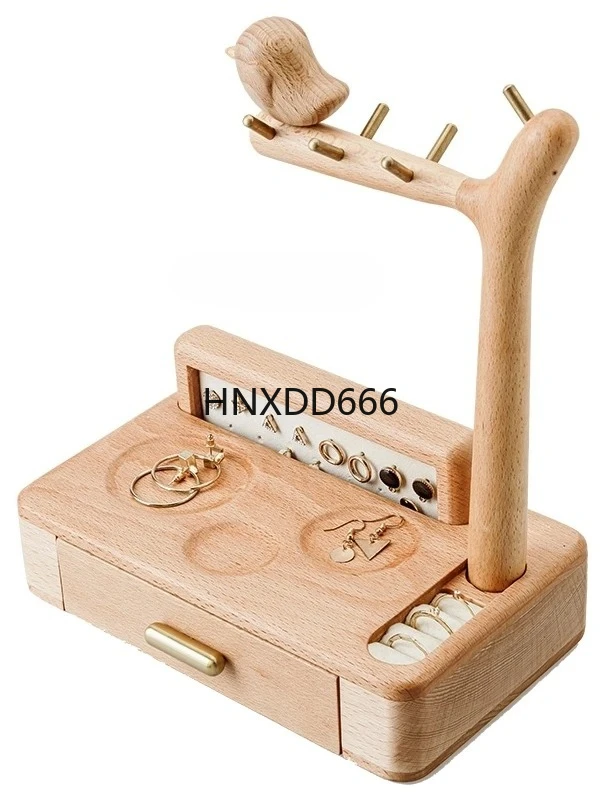 

jewelry storage box, real wooden girlfriend birthday gift, high-end gift for girls