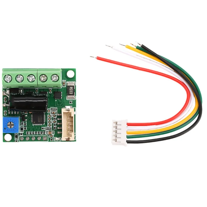 ABSQ-DC 6V12V24V Контроллер скорости двигателя с модулем платы драйвера Hall BLDC с кабельным источником питания