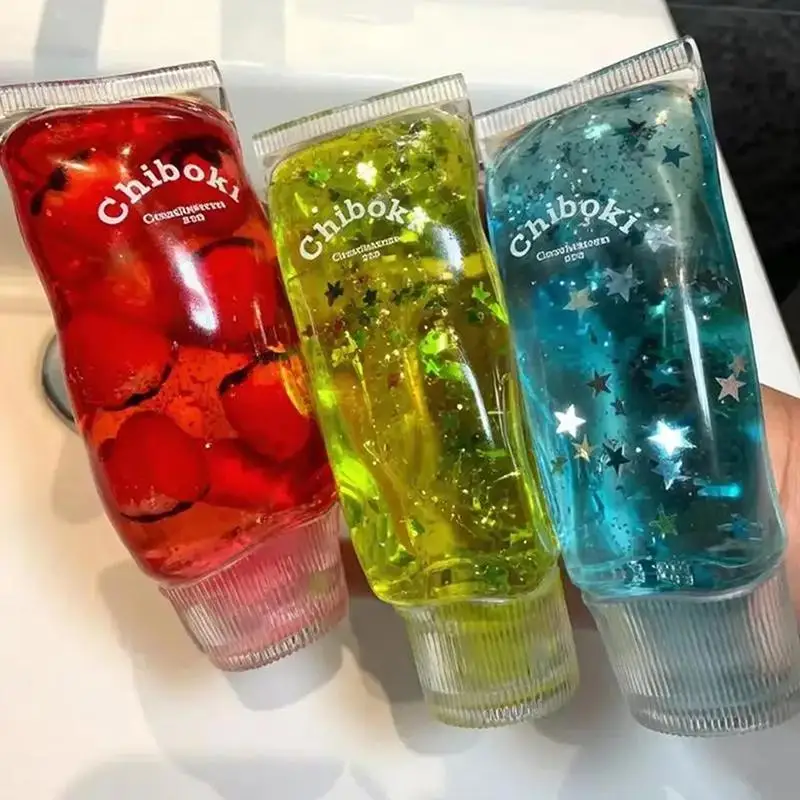 Stress Relief Fidget Toys 10Pcs Soft Slow Rising Fruit Filled Resin Squeeze Toys for Adult Office Relaxation Kids Playtime