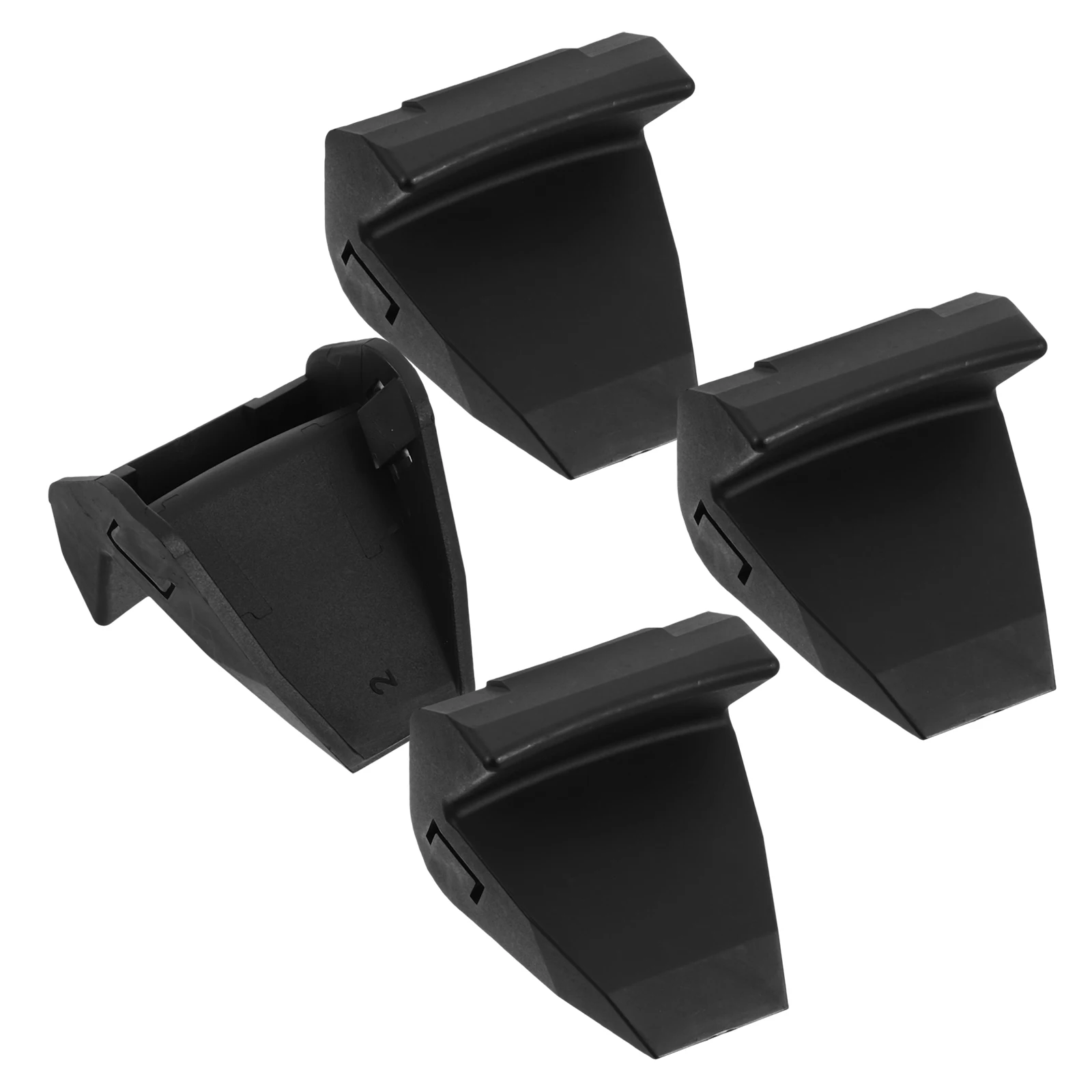 4pcs Heavy Duty Bead Clamp For Tire Changer Machine Black Durable With Protective Jaw Covers Pads Nylon Sleeves Car