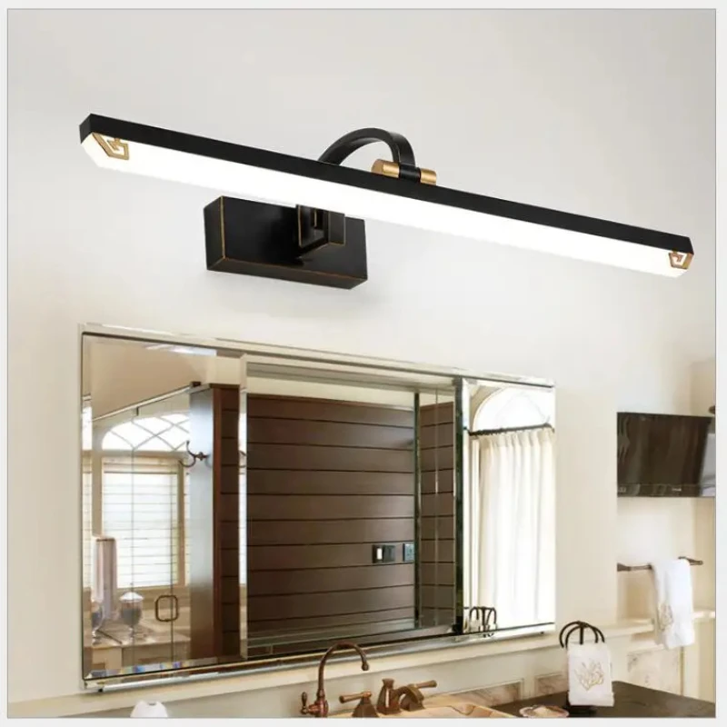 

41CM/56CM/71CM Bathroom Mirror Lamp Waterproof Retro Bronze Cabinet Vanity Mirror Lights Led Wall Light Lamp LED Light Wall Lamp