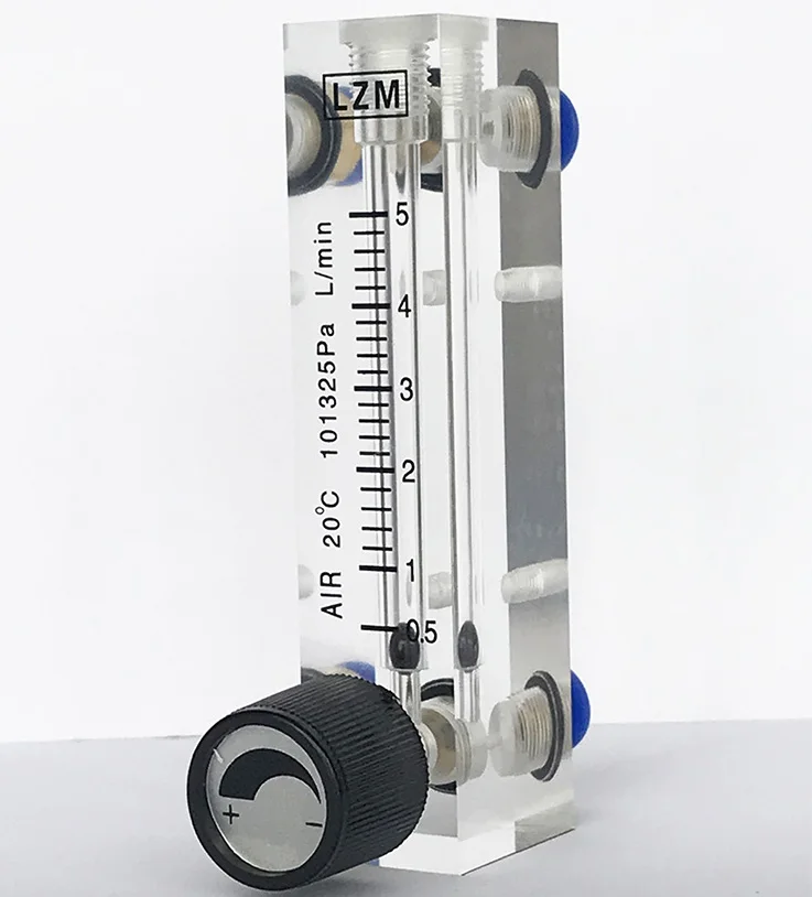 Air Flow Meter Nitrogen Gas Flowmeter With Control Valve 1L/1.5L/2L/3L/4L/5L/10L/15L/20L/25L/30L/35L