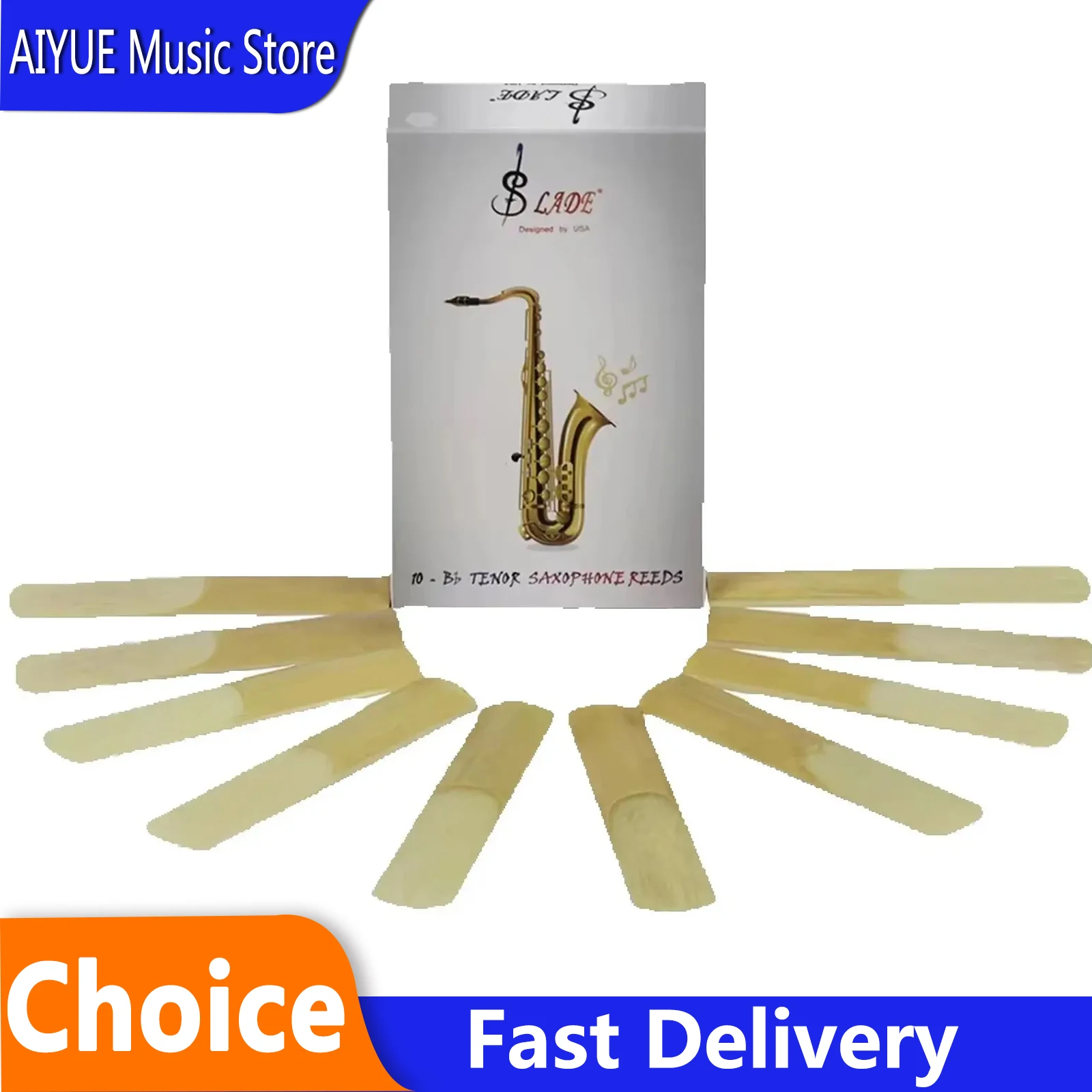 Musical Instrument Reed - SLADE Bb Tenor Saxophone Reeds Strength