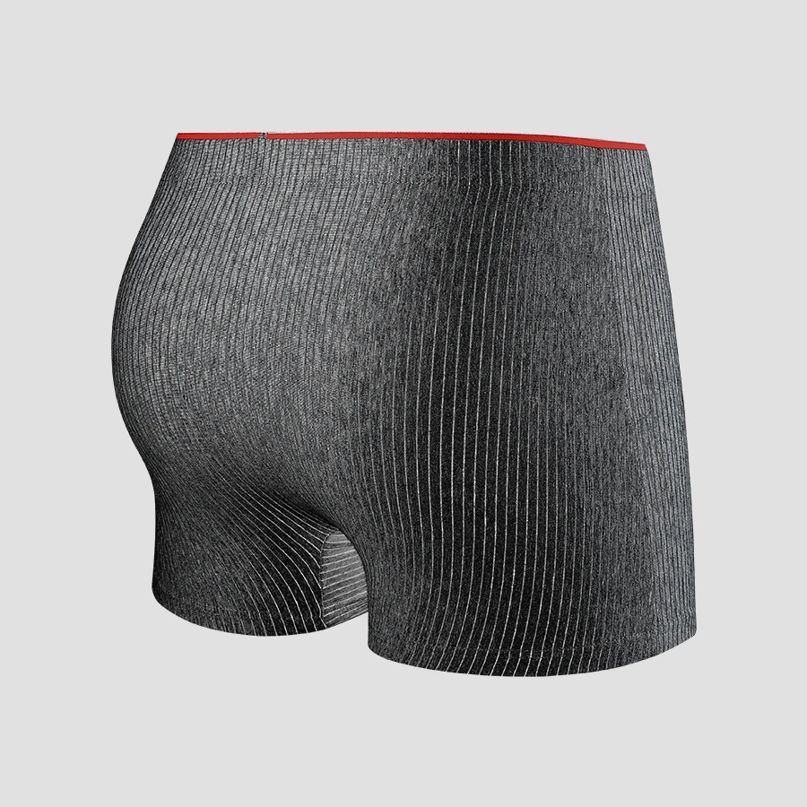 Pure cotton antibacterial underwear for men, four-cornered underpants, sporty and trendy, large-sized underpants