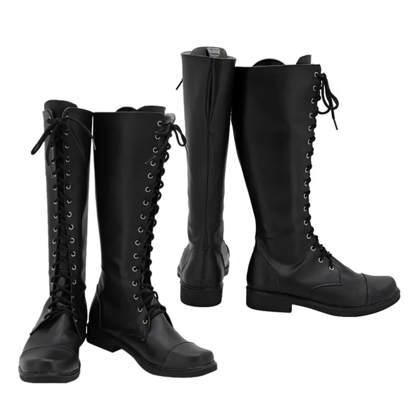 Jeu Resident Alice Cosplay Chaussures Bottes pour Adultes, Costumes d'Halloween pour Hommes et Femmes, Accessoire sur Mesure