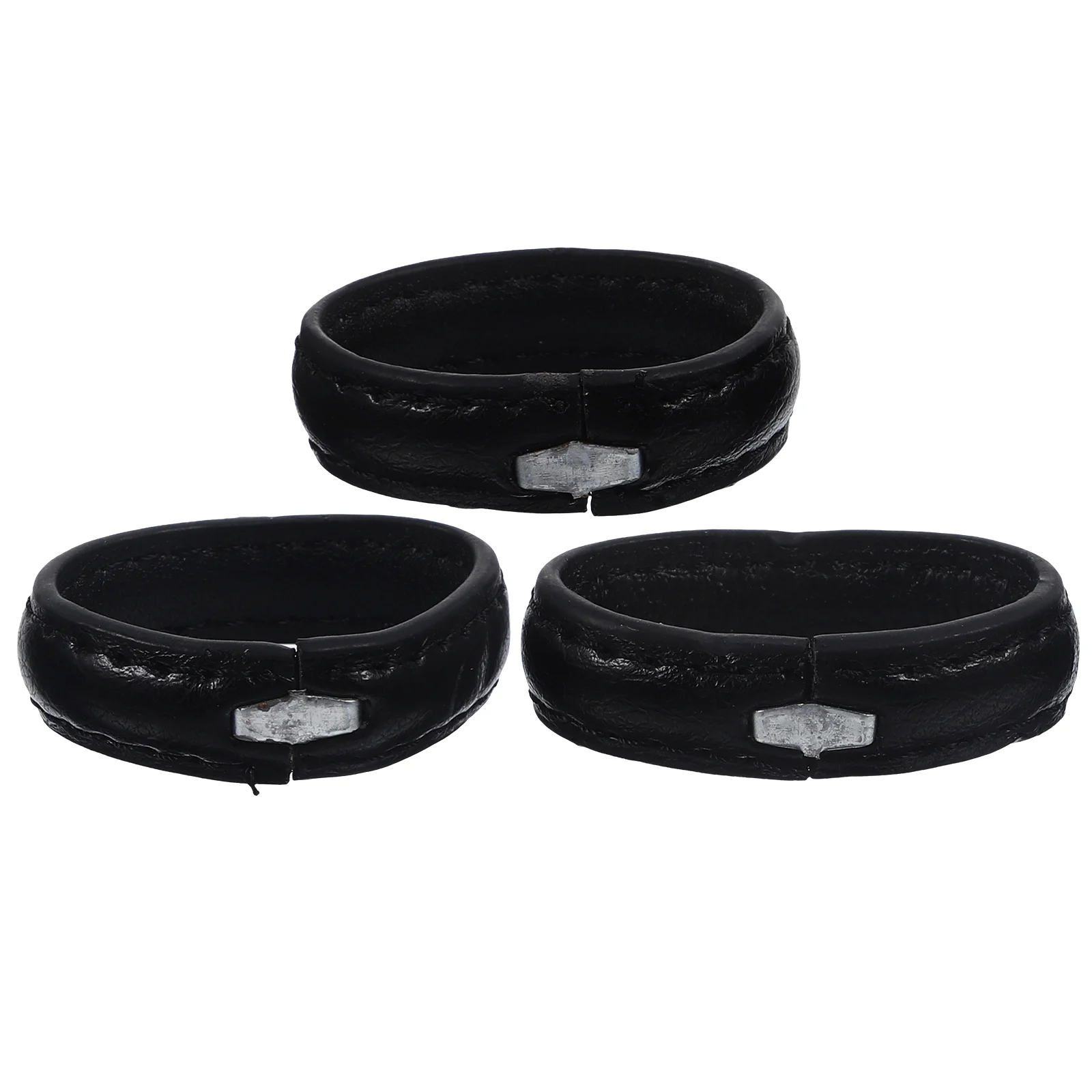 

3 Pcs Waist Belt Loops Belts Retainer for Men Men's Strap Retainers Keeper Keepers Accessories Circle Heavy Duty