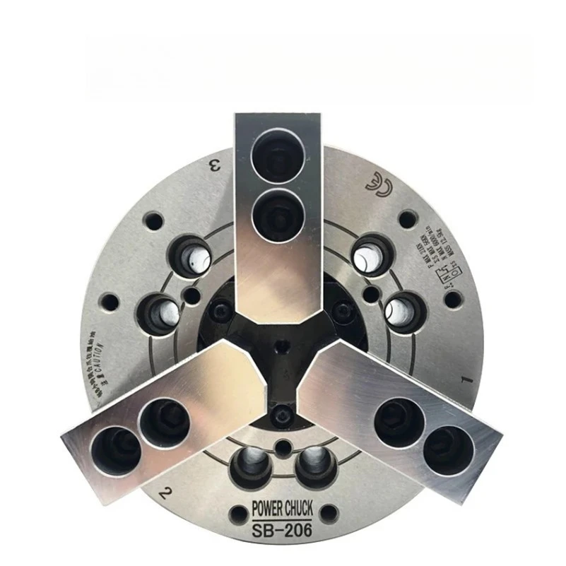 

SB-204 SB-205 SB-206 Hydraulic Chuck Oil Pressure C Three-jaw Hollow Hydraulic Chuck for Mechanical CNC Lathe