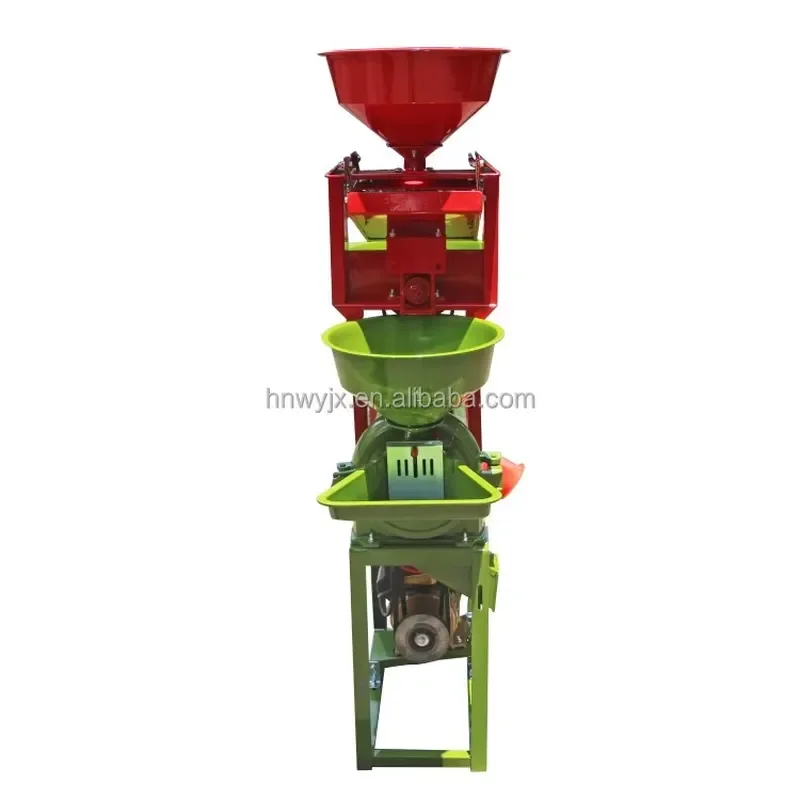 Efficient Classification Multilayer Vibrating Screen Rice Milling Machine Engine Motor 200-250kg/h Capacity for Rice Paddy
