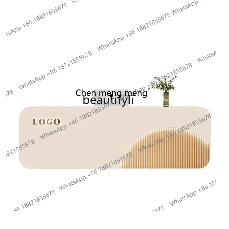 A182 C Simple Modern Beauty Salon Reception Educational Institution Reception Desk Clothing Store Small Yoga Studio checkout pag