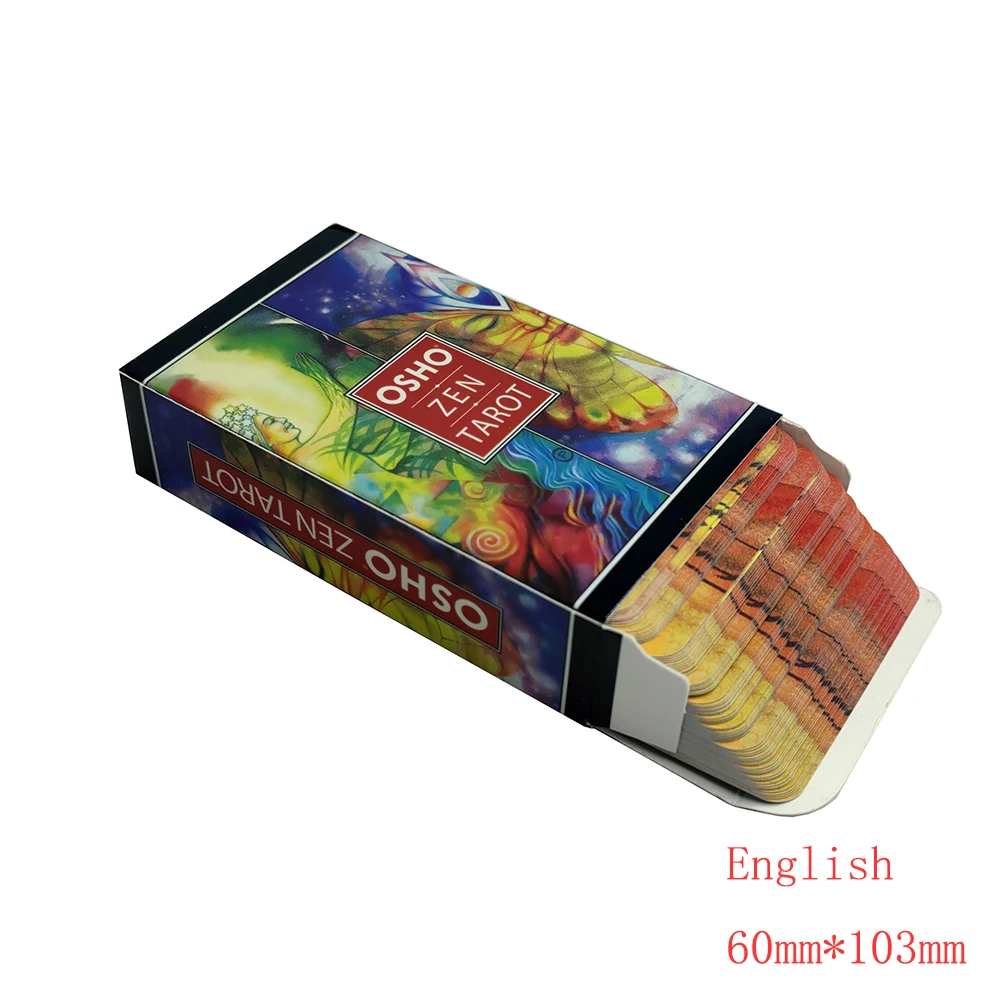 English Version Osho Zen Tarot . Oracle Cards Tarot Cards for Beginners. Oracle Deck. Tarot Deck. Oracle Divination.New Deck