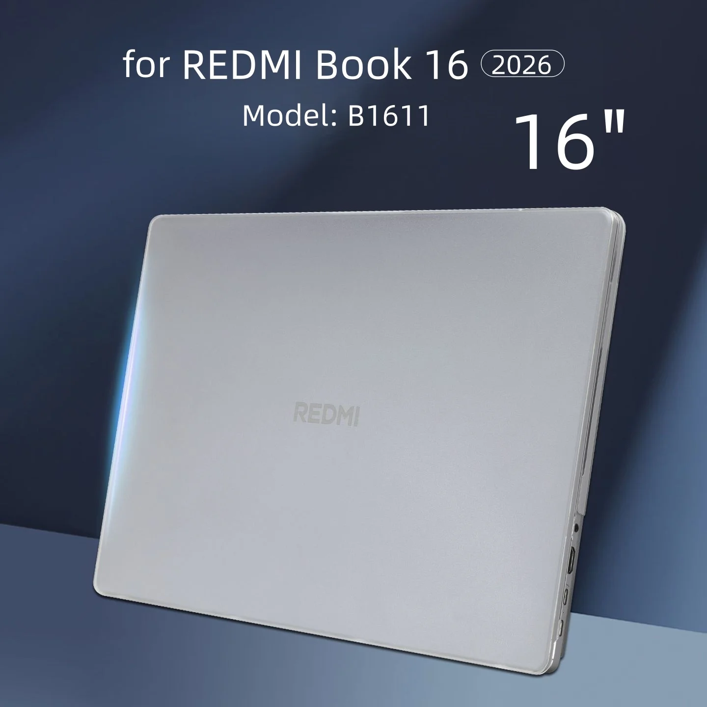 

Slim Matte Protective Hard Shell Case for Redmi Book 16 2026 B1611 16" Shockproof Anti-Scratch Drop Resistant Laptop Cover