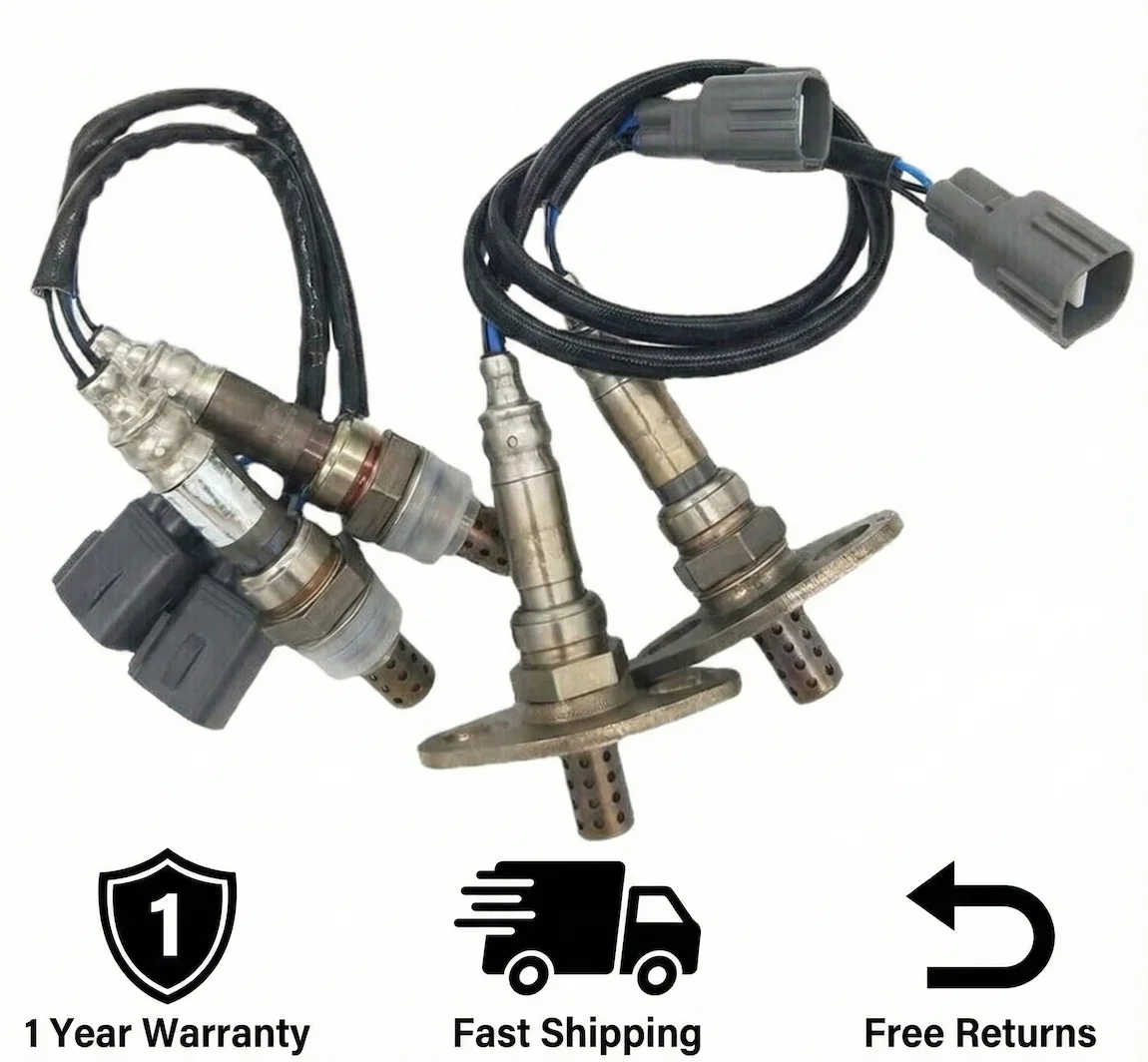 

4Pcs Upstream Downstream O2 Sensor For Toyota Tundra 4.7L V8 2000-2004 SR5 Limited Flange Mount 234-4169 Lambda Kit
