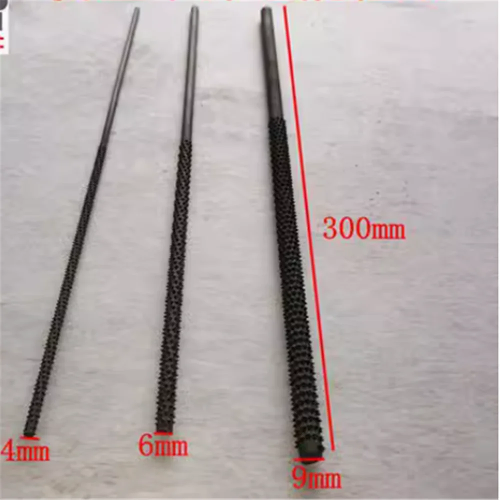 3pcs Motor repair tools do not drop fluting brush fluting brush Motor repair fluting brush steel brush steel file