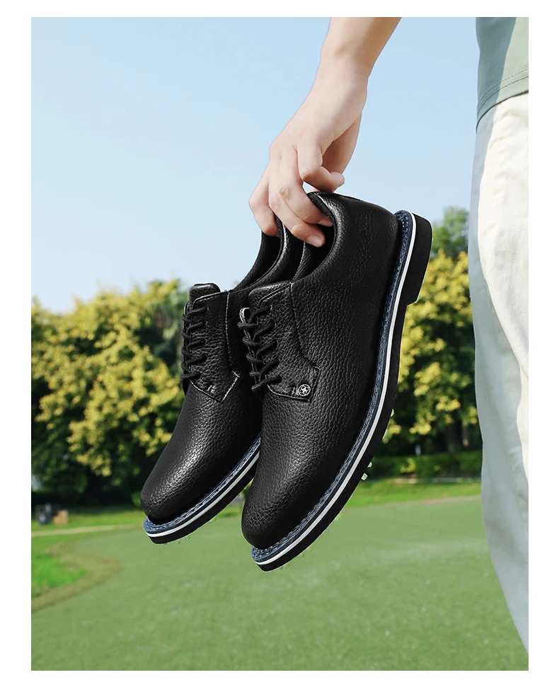 Golf Schuhe Für Männer 2024, Neue Weiß Professionelle Wasserdichte Nicht-slip Spikeless Outdoor Freizeit Walking Training Golfer Turnschuhe – Detail 9