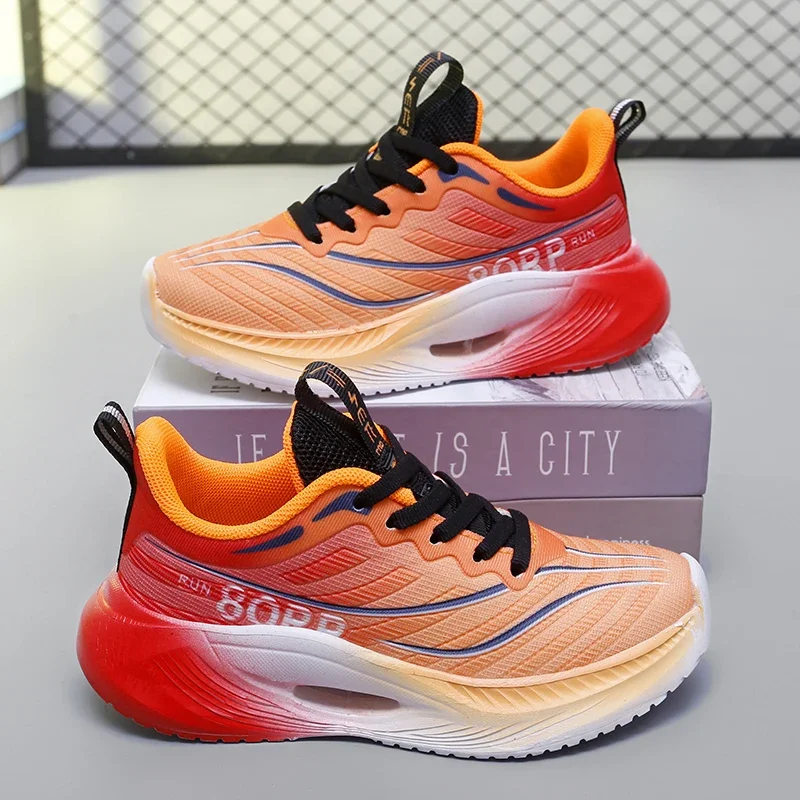 childrens sports shoes New comfortable high-quality double mesh fashionable lightweight casual sports running shoes for children