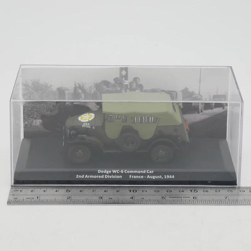 

Литой под давлением Ixo масштаб 1:43 Dodge WC-6Dodge был военным командным транспортным средствам времен Второй мировой войны, модель автомобиля из сплава, Коллекционная игрушка в подарок
