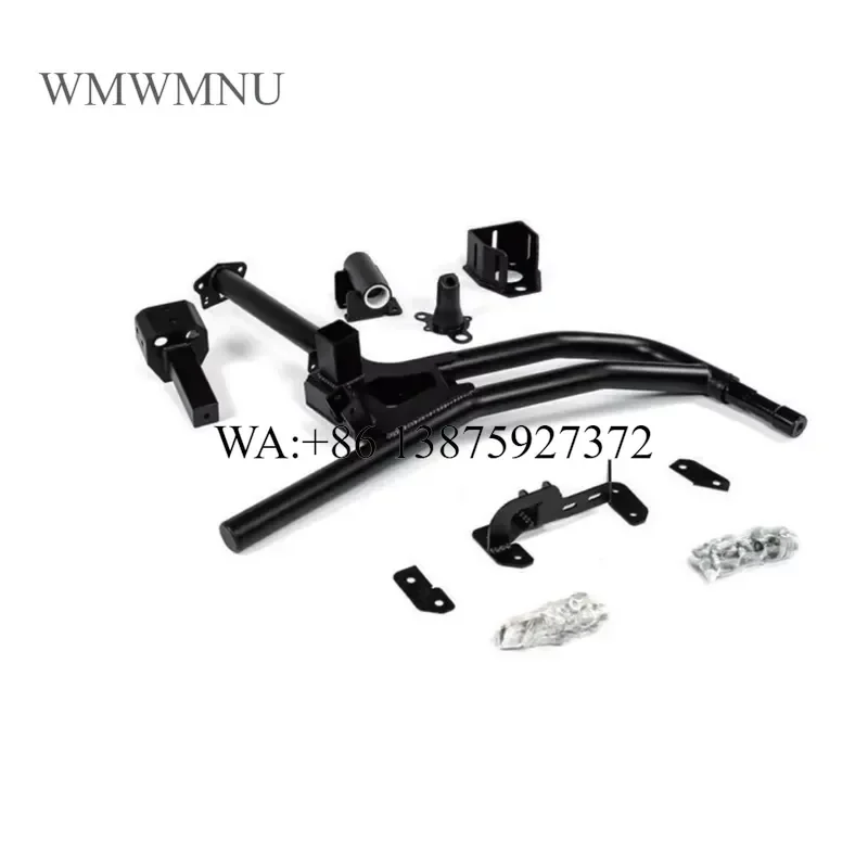 Wmwmnu New Design 4X4 A Style Front Spare Tire Carrier Rack Plug and Play for Wrangler JL 2018-2025