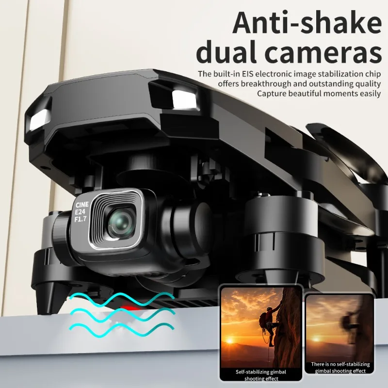 F204 드론 5.5인치 화면 3축 짐벌 전문가용 8K HD 카메라 장애물 회피 브러시리스 5G 드론 RC 쿼드콥터 GPS 장난감