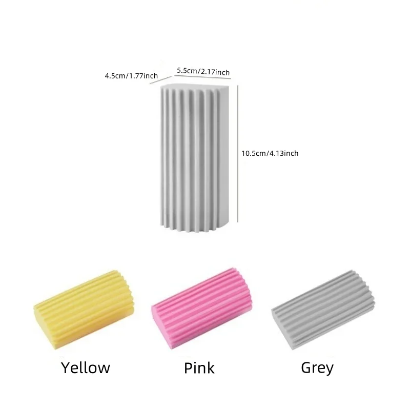 Car Damp Cleaning Duster Sponges Reusable Sponges Wipe Kitchen Window Blinds Sponges Brush Duster Car Accessories Cleaning Tools