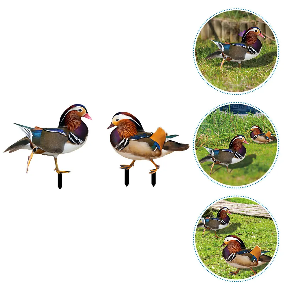 2 قطعة حديقة الاكريليك حصة ديكور في الهواء الطلق ساحة زخرفة ل فناء الحديقة بارك الديكور حديقة إدراج حصص الفن